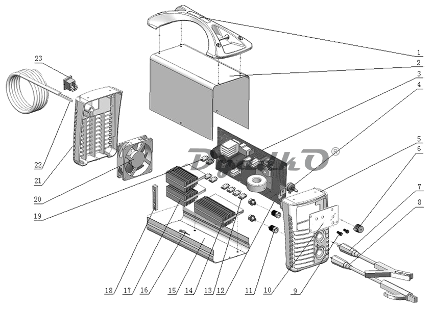 Запчасти, схема и деталировка IR 160 _ revised_OM _ 28.02.2014